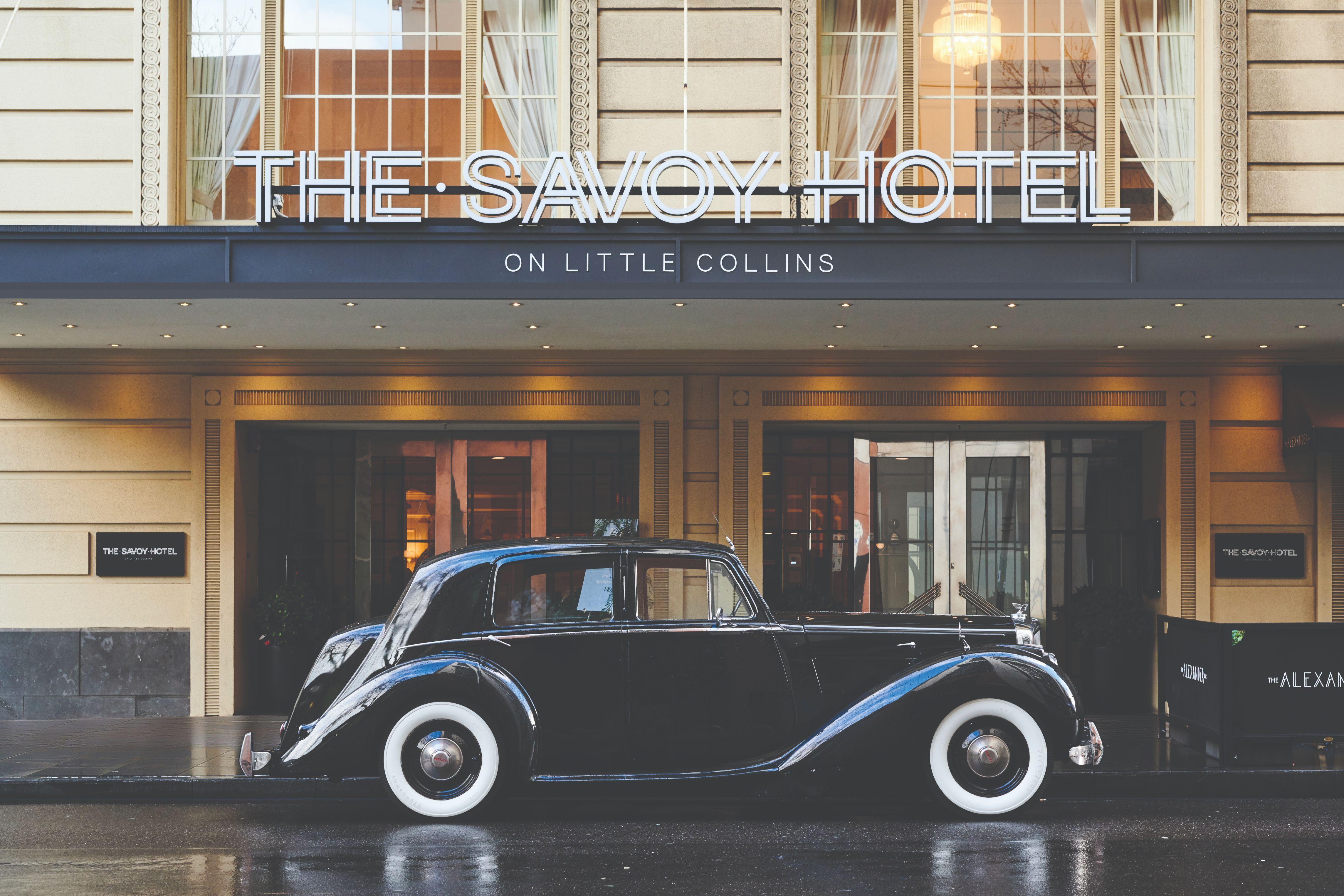 The Savoy Hotel On Little Collins Melbourne Exteriér fotografie